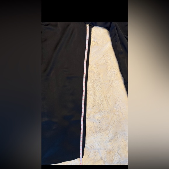 NWT 🌟 DKNY Black Satin-Finish Slacks - Picture 4 of 6